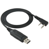 USB-Program-Cable-Data-Cable-for-Walkie-Talkies,-3.5mm-+-2.5mm-Plug-+-USB-2.0
