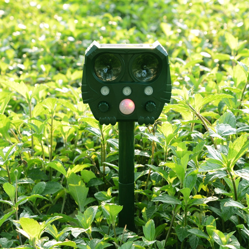 USB-Solar-Ultrasonic-Outdoor-Insect-Repellent-And-Mouse-Repellent(Animal-Repellent)