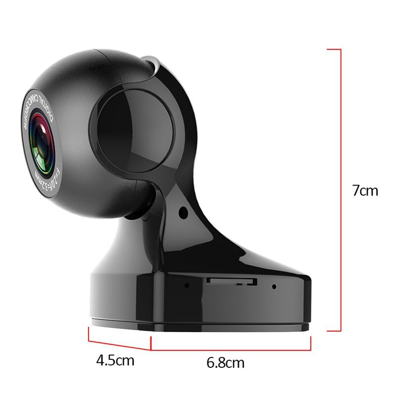USB-WiFi-HD-Night-Vision-Hidden-Car-Driving-Recorder(Black)