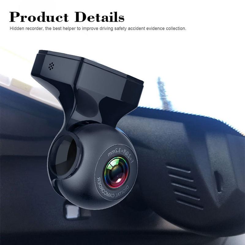 USB-WiFi-HD-Night-Vision-Hidden-Car-Driving-Recorder(Black)