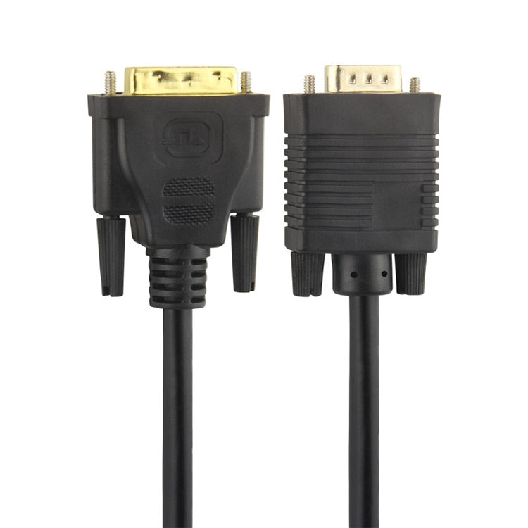 VGA-15Pin-Male-to-DVI-24+5-Pin-Male-Cable-1.5M(Black)