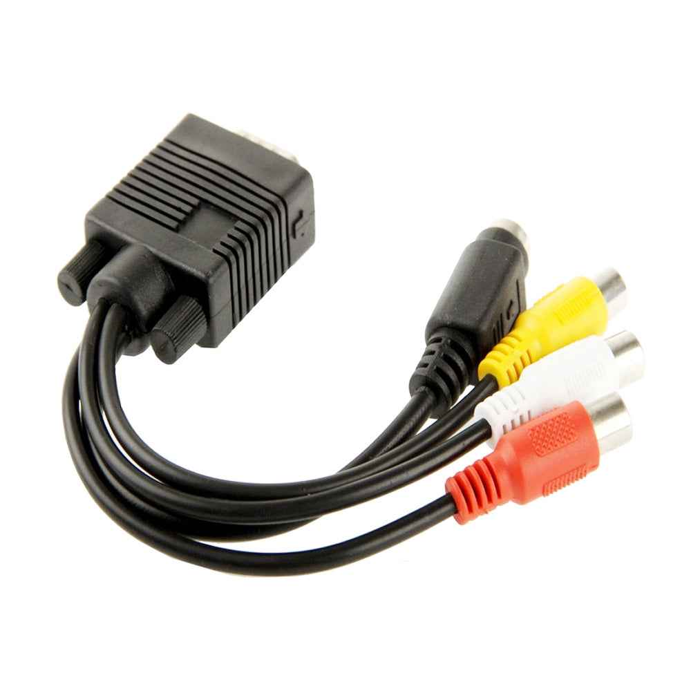 VGA-to-S-Video-AV-RCA-TV-Converter-Cable-Adapter-with-2-Audio-Cable