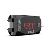 Voltage-Clock-And-Temperature-3-In-1-LED-Electronic-Meter-Large-Screen-Digital-Display-Waterproof-And-Dustproof-Voltmeter(Red-Light)