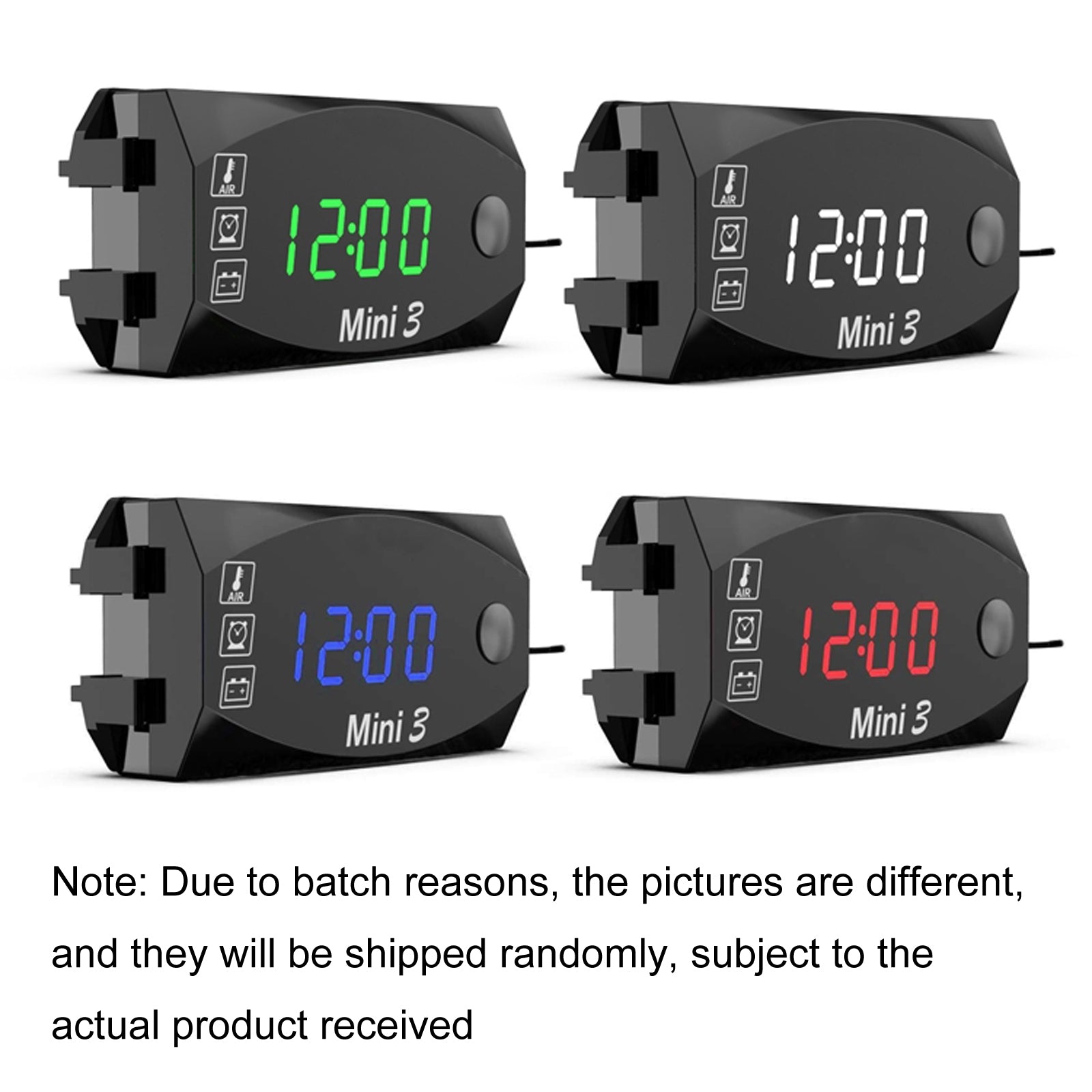 Voltage-Clock-And-Temperature-3-In-1-LED-Electronic-Meter-Large-Screen-Digital-Display-Waterproof-And-Dustproof-Voltmeter(Red-Light)