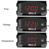 Voltage-Clock-And-Temperature-3-In-1-LED-Electronic-Meter-Large-Screen-Digital-Display-Waterproof-And-Dustproof-Voltmeter(Red-Light)