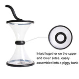 Vortex-Bank-Decompression-Transparent-Funnel-Gravity-Rotating-Coin-Storage-Box