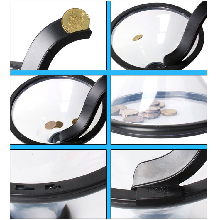 Vortex-Bank-Decompression-Transparent-Funnel-Gravity-Rotating-Coin-Storage-Box