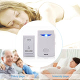 VOYE-V006B2-Wireless-Remote-Control-Chime-Door-Bell-with-Double-Receiver(White)