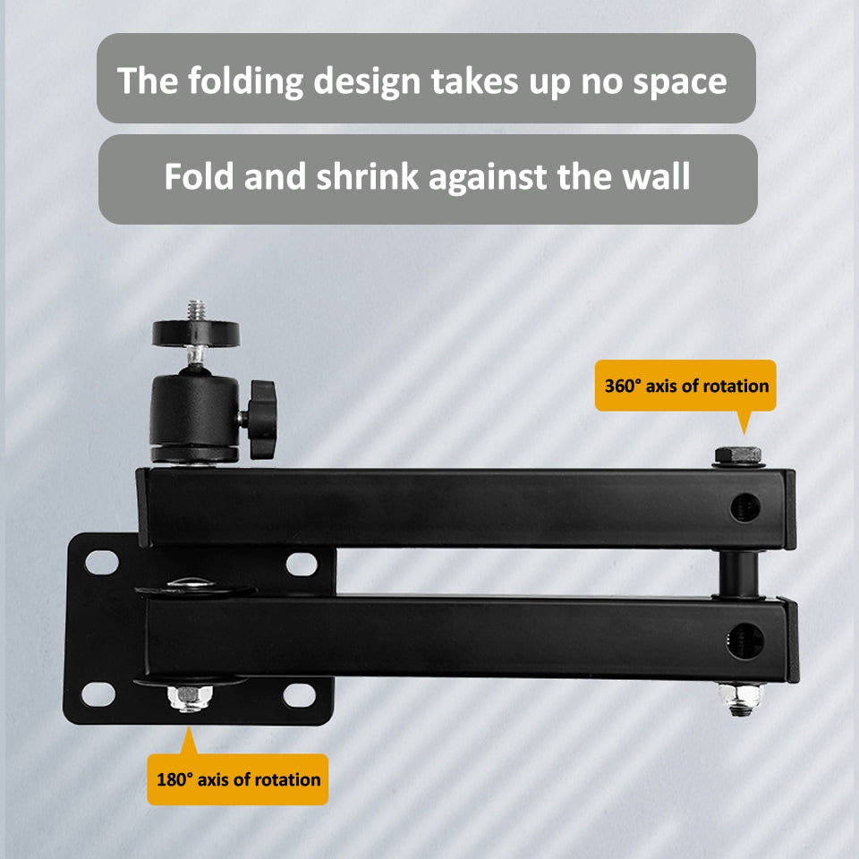 Wall-mounted-Projector-Bracket-Foldable-Telescopic-Arm-Wall-Stand