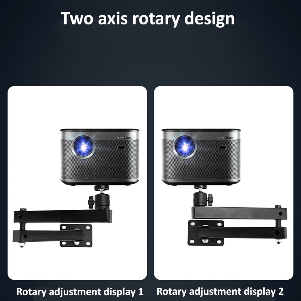 Wall-mounted-Projector-Bracket-Foldable-Telescopic-Arm-Wall-Stand