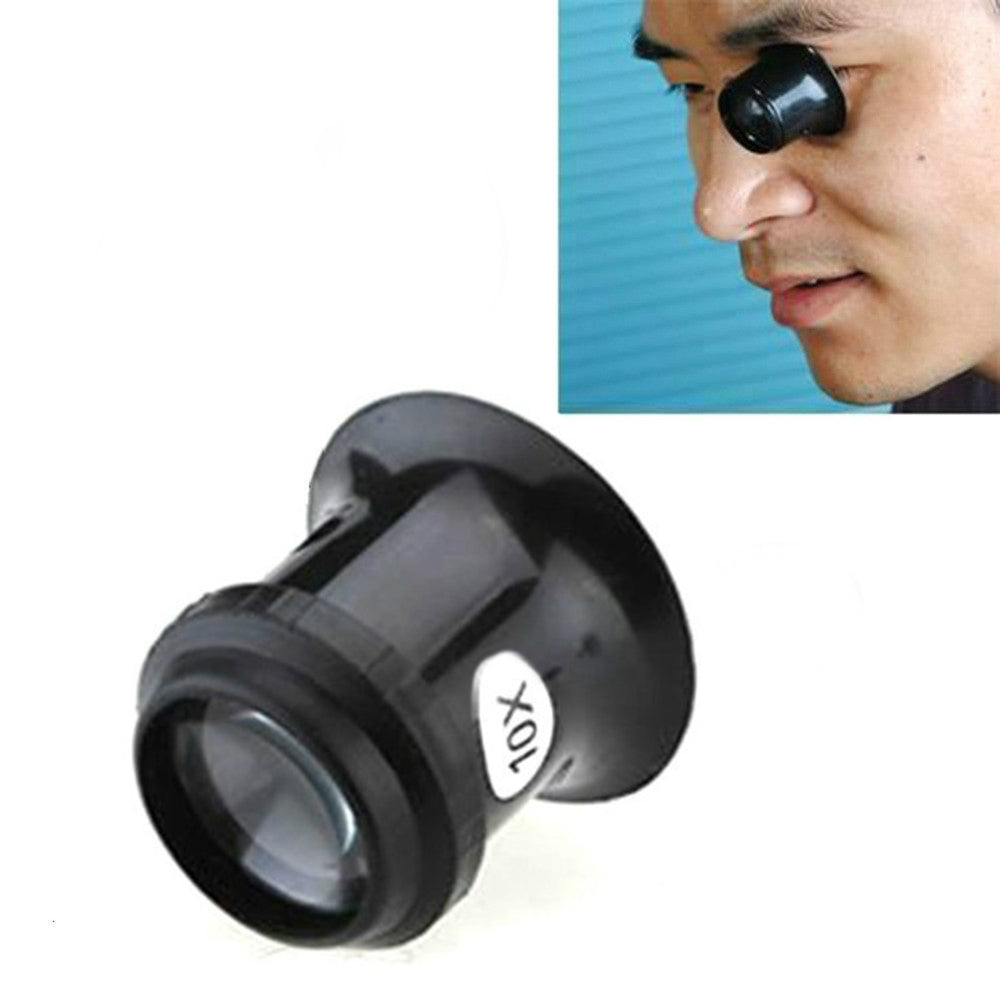 Watch-Repair-Tool-Eyepiece-Repair-Watch-Eye-Mask-Magnifier,-Color:10X