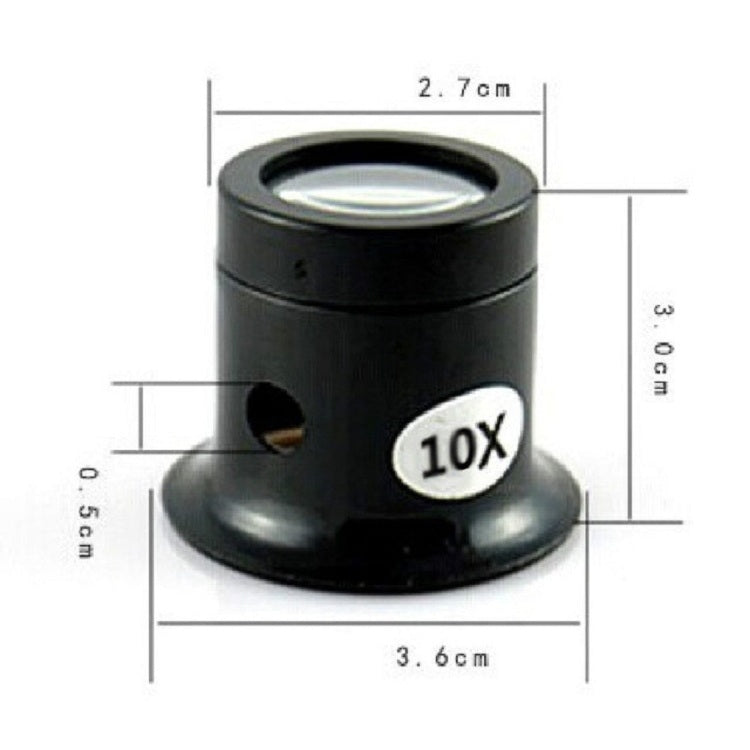 Watch-Repair-Tool-Eyepiece-Repair-Watch-Eye-Mask-Magnifier,-Color:10X