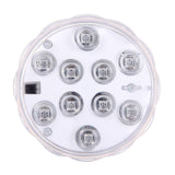 Waterproof-Submersible-LED-Light,-10-LEDs-Cylinder-Remote-Controlled-with-Remote-Controllor,-Remote-Control-Range(in-Open-Area):-24-30-Feet