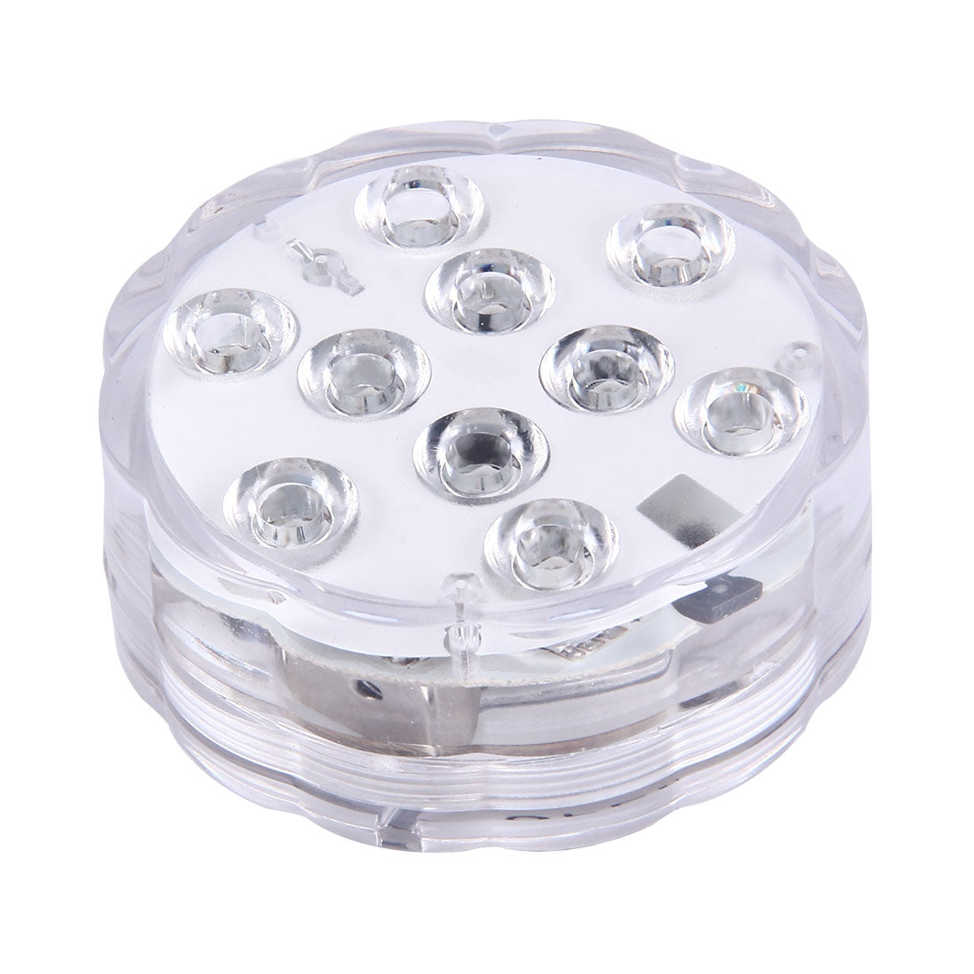 Waterproof-Submersible-LED-Light,-10-LEDs-Cylinder-Remote-Controlled-with-Remote-Controllor,-Remote-Control-Range(in-Open-Area):-24-30-Feet