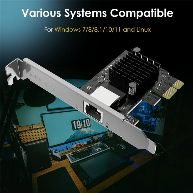 WAVLINK-NWP003-5Gbps-RTL8126-Chip-RJ45-Ethernet-Adapter-Pcie-Network-Card