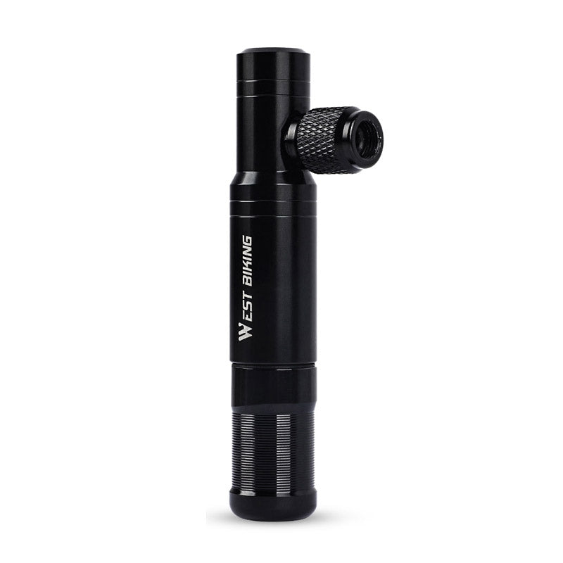 WEST-BIKING-YP0711083-Multifunctional-Bicycle-Tire-Repair-Tool-Portable-Inflator-Emergency-Riding-Equipment,-Colour:-Black-Without-Gas-Cylinder