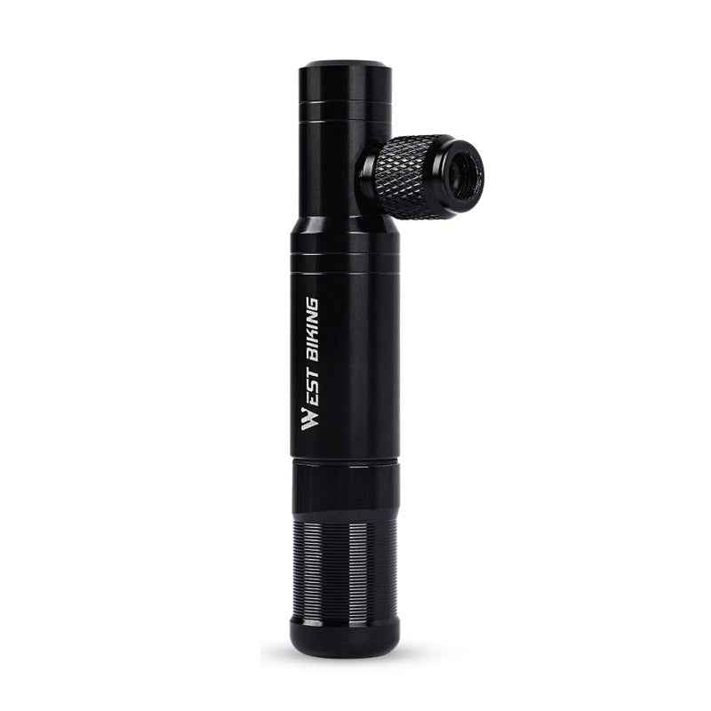 WEST-BIKING-YP0711083-Multifunctional-Bicycle-Tire-Repair-Tool-Portable-Inflator-Emergency-Riding-Equipment,-Colour:-Black-Without-Gas-Cylinder