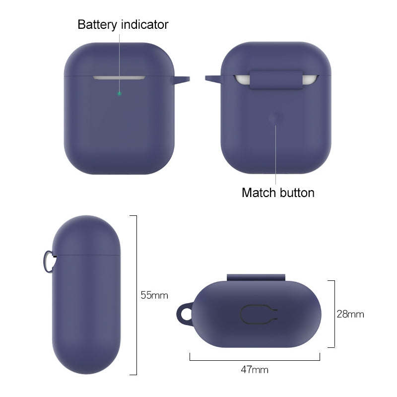 Wireless-Earphones-Shockproof-Silicone-Protective-Case-for-Apple-AirPods-1-/-2(Green)