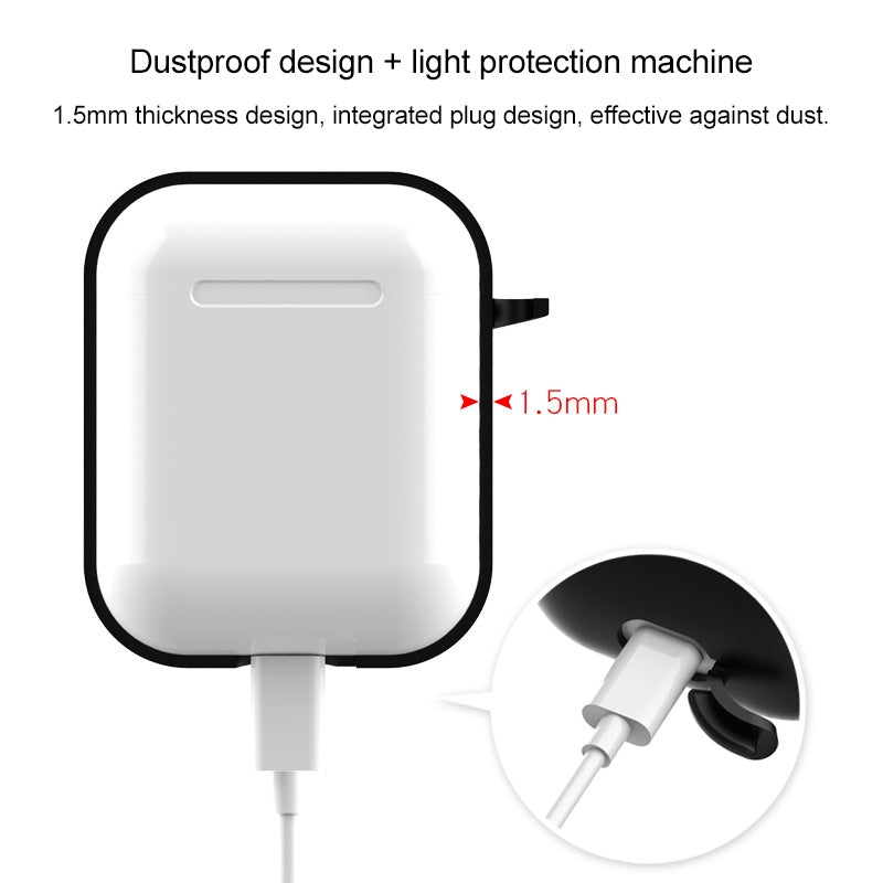 Wireless-Earphones-Shockproof-Silicone-Protective-Case-for-Apple-AirPods-1-/-2(Green)