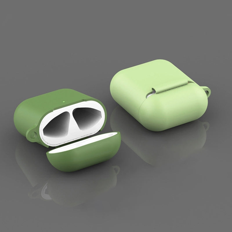 Wireless-Earphones-Shockproof-Silicone-Protective-Case-for-Apple-AirPods-1-/-2(Green)