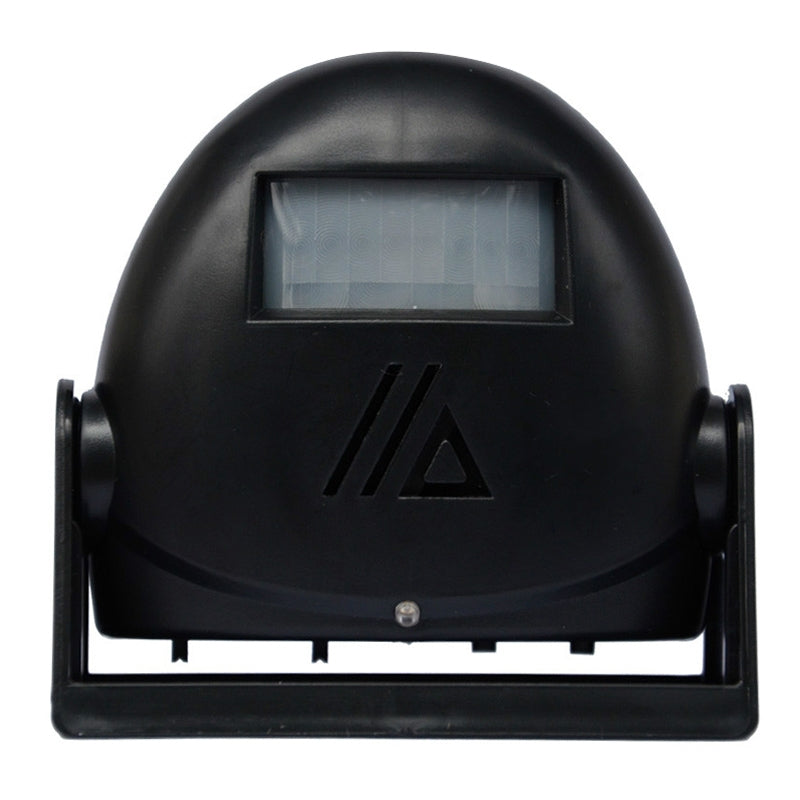 Wireless-Intelligent-Doorbell-Infrared-Motion-Sensor-Voice-Prompter-Warning-Door-Bell-Alarm(Black)