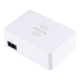 WLX-818F-6-in-1-10W-QC3.0-Wireless-Charging-+-USB-C-/-Type-C-+-4-USB-Ports-Charger-with-Smart-LCD-Display-Screen,-EU-/-AU-Plug