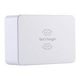 WLX-818F-6-in-1-10W-QC3.0-Wireless-Charging-+-USB-C-/-Type-C-+-4-USB-Ports-Charger-with-Smart-LCD-Display-Screen,-EU-/-AU-Plug
