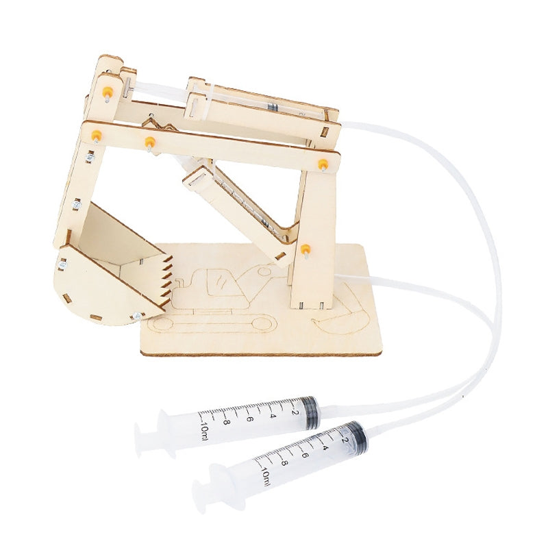 Wooden-Hydraulic-Excavator-Pupils-DIY-Technology-Small-Production-Science-Experiment-Materials