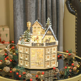 Wooden-Village-Scene-24-Days-Countdown-Christmas-Music-Calendar-With-Lights