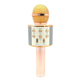 WS-858-Metal-High-Sound-Quality-Handheld-KTV-Karaoke-Recording-Bluetooth-Wireless-Microphone,-for-Notebook,-PC,-Speaker,-Headphone,-iPad,-iPhone,-Galaxy,-Huawei,-Xiaomi,-LG,-HTC-and-Other-Smart-Phones(Rose-Gold)