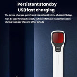 WT12-Anti-Surveillance-Camera-Smart-LED-Infrared-Detector-Hotel-Anti-Peeping-GPS-Scanner(Black)