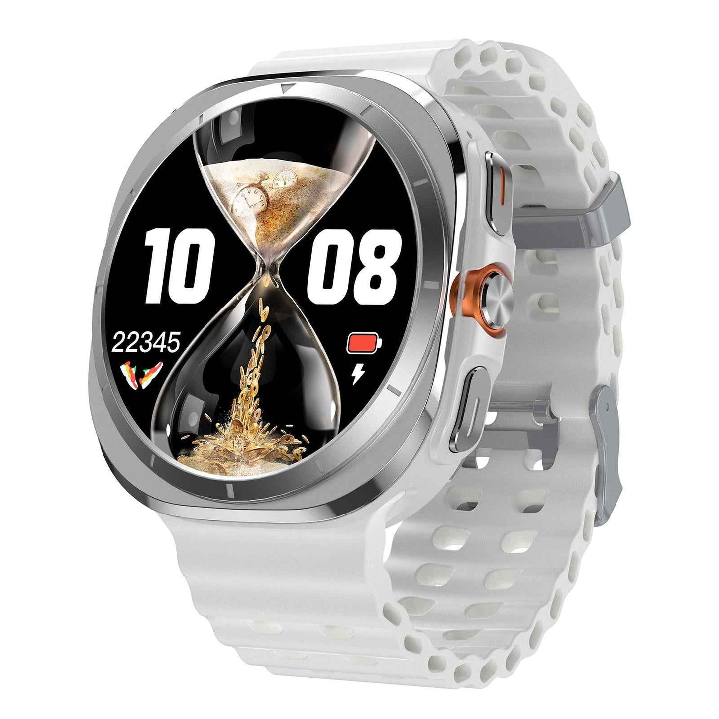 X7-1.51-inch-IPS-Screen-Bluetooth-Smart-Watch-Supports-Healthy-Monitoring(Silver)