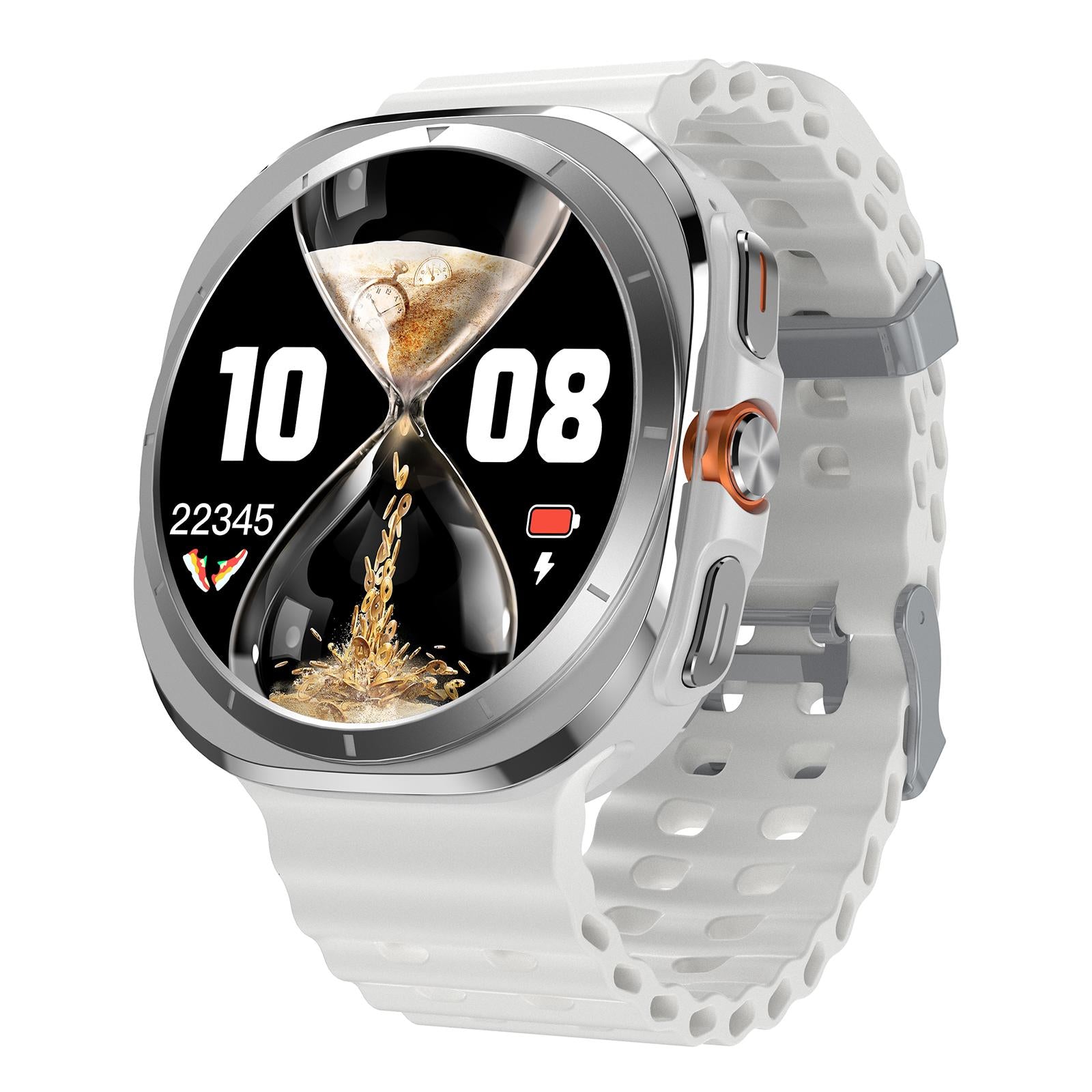 X7-1.51-inch-IPS-Screen-Bluetooth-Smart-Watch-Supports-Healthy-Monitoring(Silver)