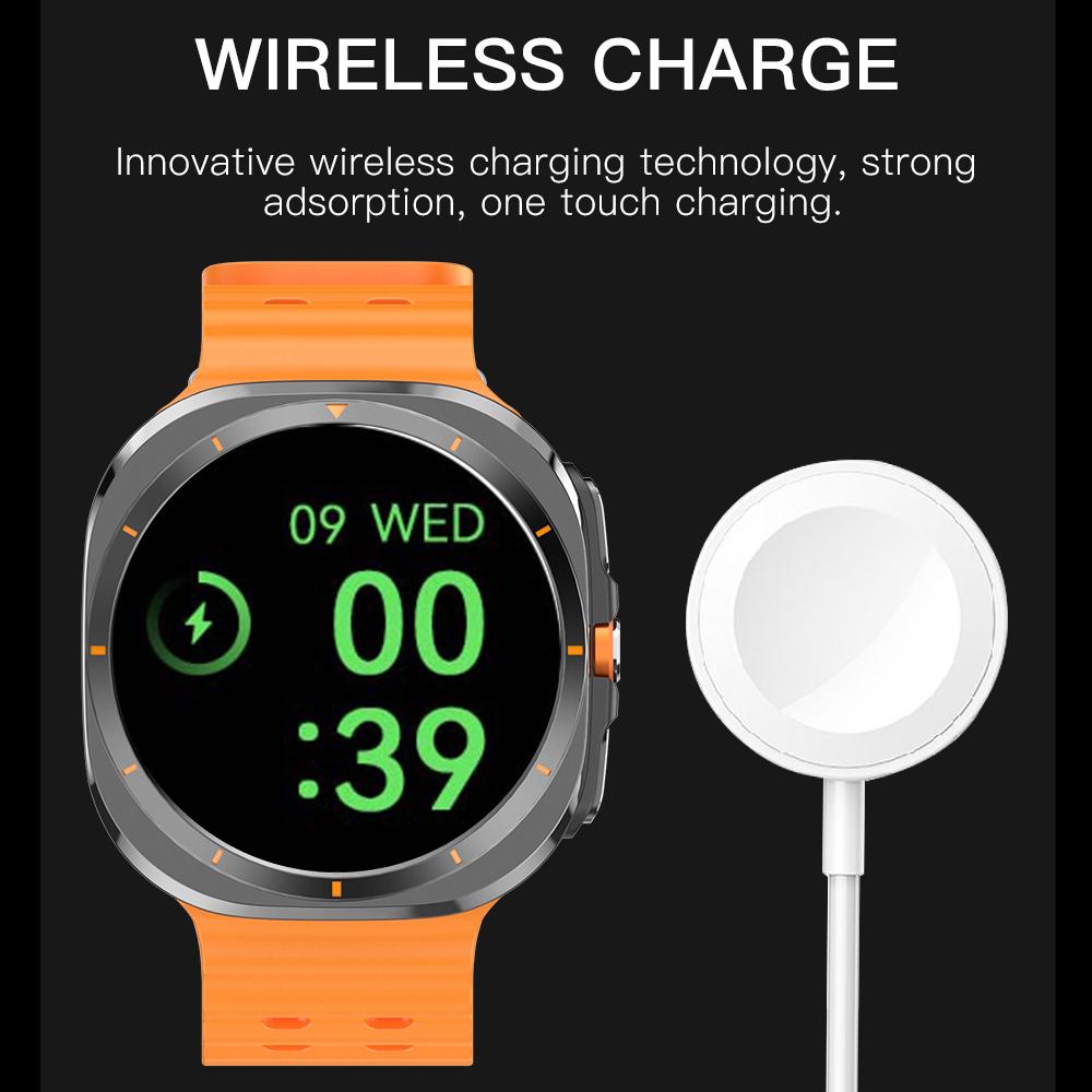 X7-1.51-inch-IPS-Screen-Bluetooth-Smart-Watch-Supports-Healthy-Monitoring(Silver)