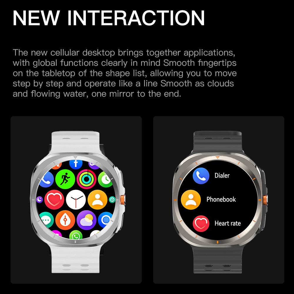 X7-1.51-inch-IPS-Screen-Bluetooth-Smart-Watch-Supports-Healthy-Monitoring(Silver)