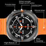X7-1.51-inch-IPS-Screen-Bluetooth-Smart-Watch-Supports-Healthy-Monitoring(Silver)