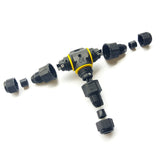 XYT21-IP68-Waterproof-3-Pin-T-type-Cable-Connector