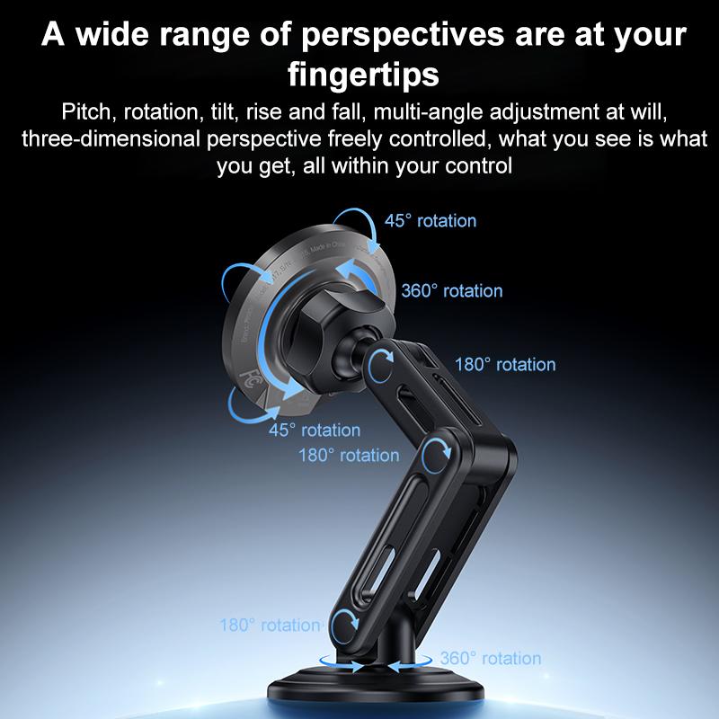 C317-15W-Magnetic-Car-Wireless-Charger-Holder(Black)