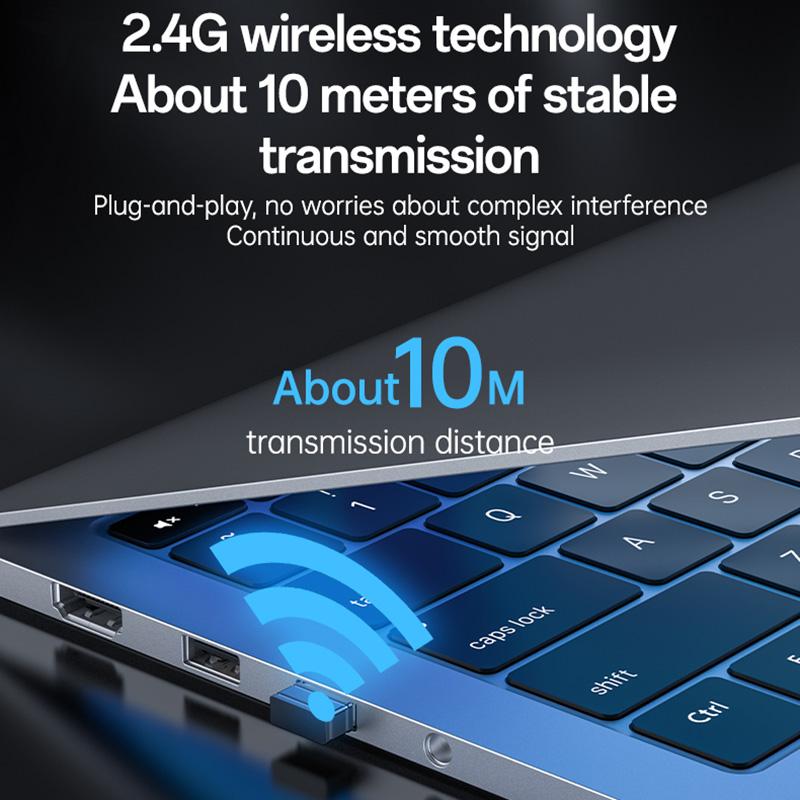 KB43-2.4G-Wireless-Keyboard-Mouse-Set,-Version:English-Version(Black)