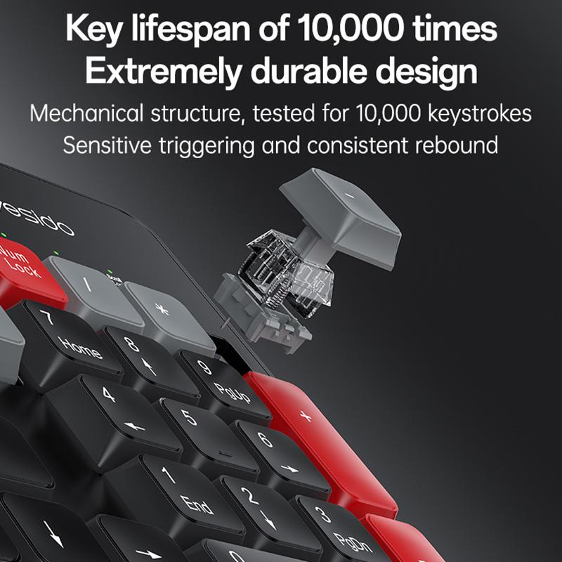KB43-2.4G-Wireless-Keyboard-Mouse-Set,-Version:English-Version(Black)