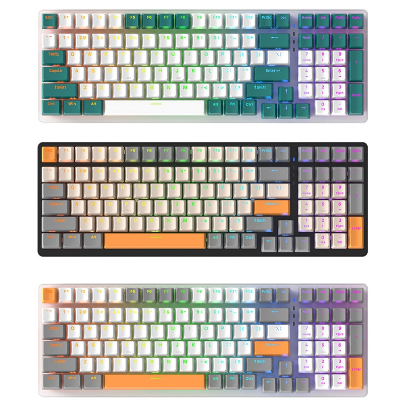 ZIYOU-LANG-K3-100-Keys-Game-Glowing-Wired-Mechanical-Keyboard,-Cable-Length:-1.5m,-Style:-Micro-Light-Version-Red-Axis