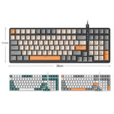ZIYOU-LANG-K3-100-Keys-Game-Glowing-Wired-Mechanical-Keyboard,-Cable-Length:-1.5m,-Style:-Micro-Light-Version-Red-Axis