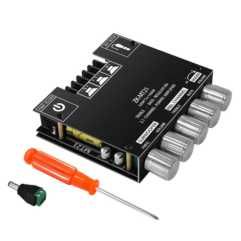 ZK-MT21-50W-x-2+100W-2.1-Channel-Bluetooth-Digital-Amplifier-Module
